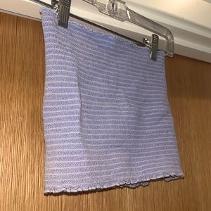 Brandy Melville one size pastel blue tube top.